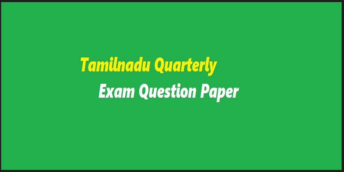 quarterly exam question paper