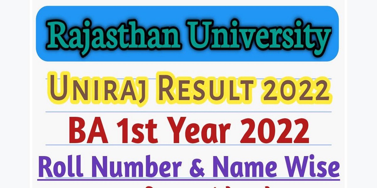 ba 1st year result 2022 rajasthan university