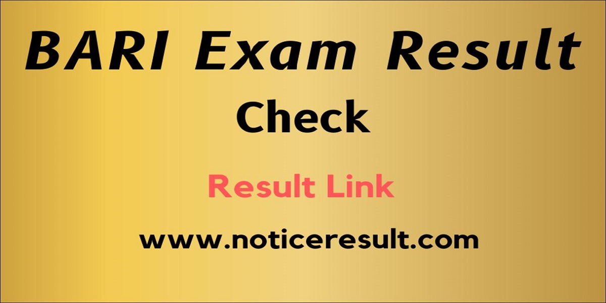 Bangladesh Agricultural Research Institute exam result
