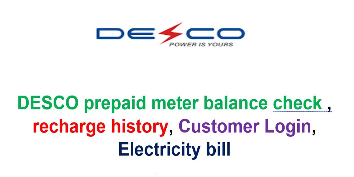 DESCO prepaid meter balance check